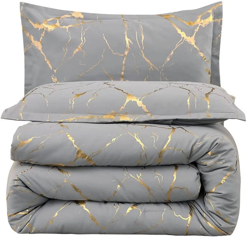 Portable 5 Piece Marble Comforter